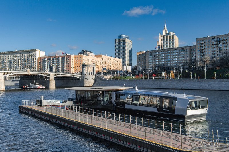 Электросуда станут частью единой транспортной системы Москвы с оплатой картой «Тройка»