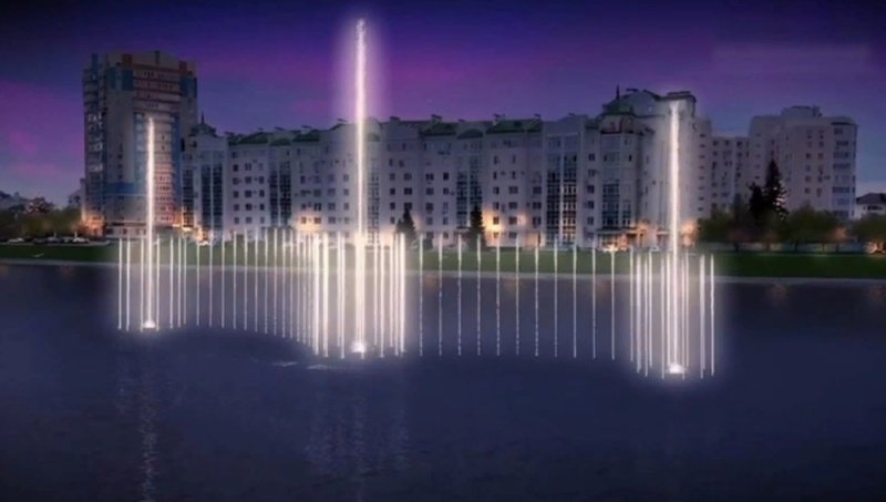 Вода, музыка и лазерное шоу: в Орле на месте слияния двух рек запустят 80-метровый фонтан в виде крыльев орла